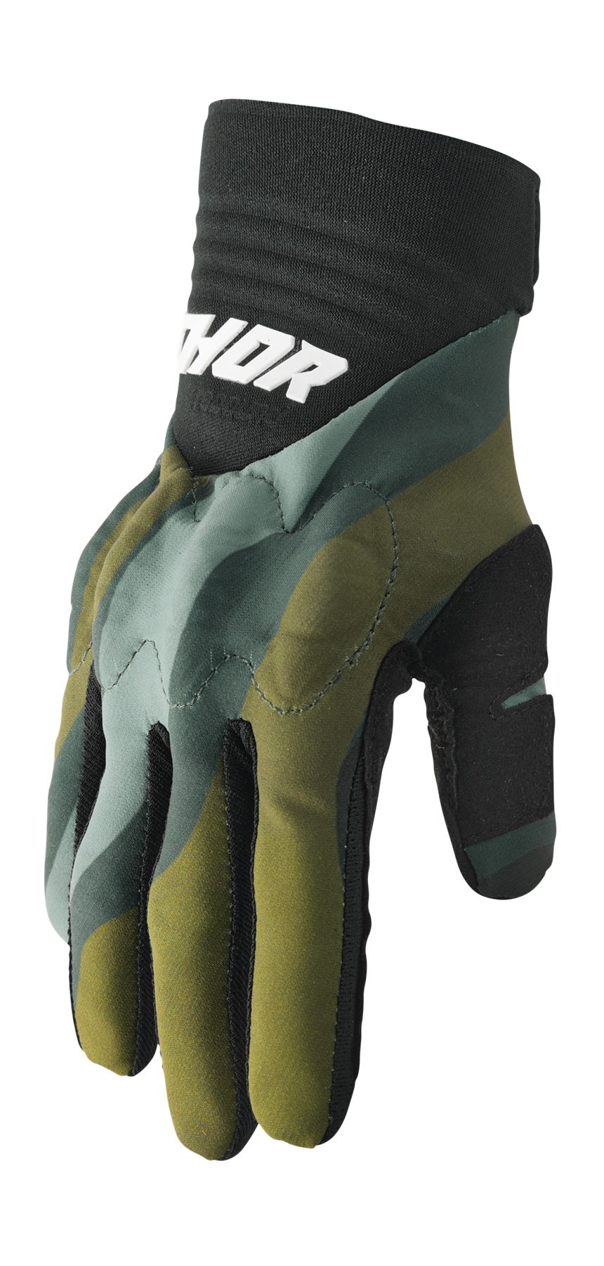 Thor 2024 Motocross Gloves Rebound Green